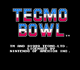 Tecmo Bowl screenshot 3 for NES
